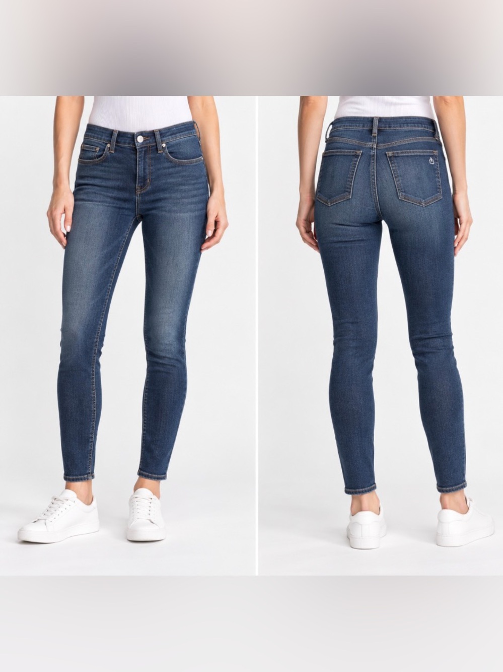 rag & bone 10 Inch Skinny Jeans Aston Indigo Blue Size 29